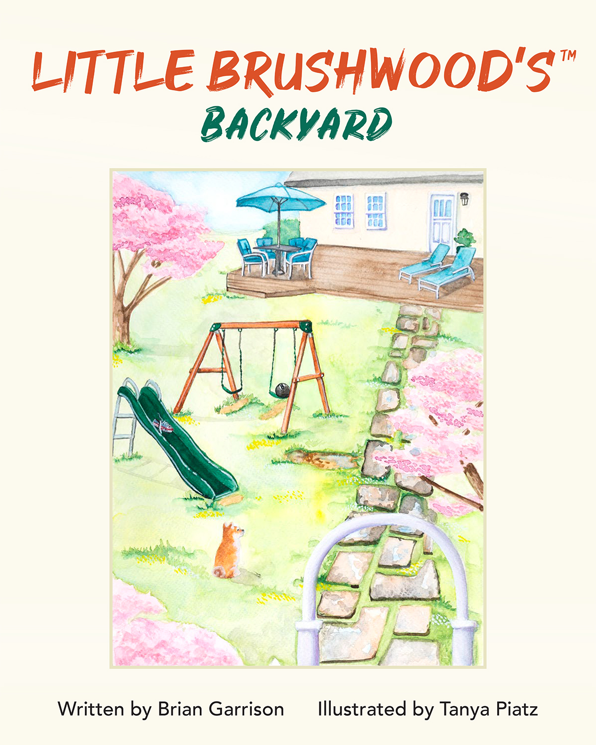Little Brushwood's Backyard children's book cover